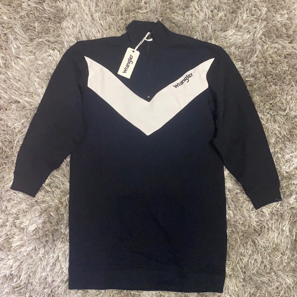 WRANGLER HOODIE DRESS XS